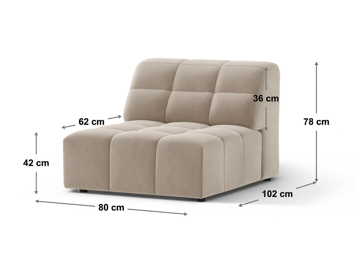 Modular armchair 666879