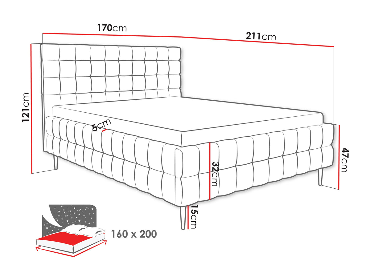 Bed 667090