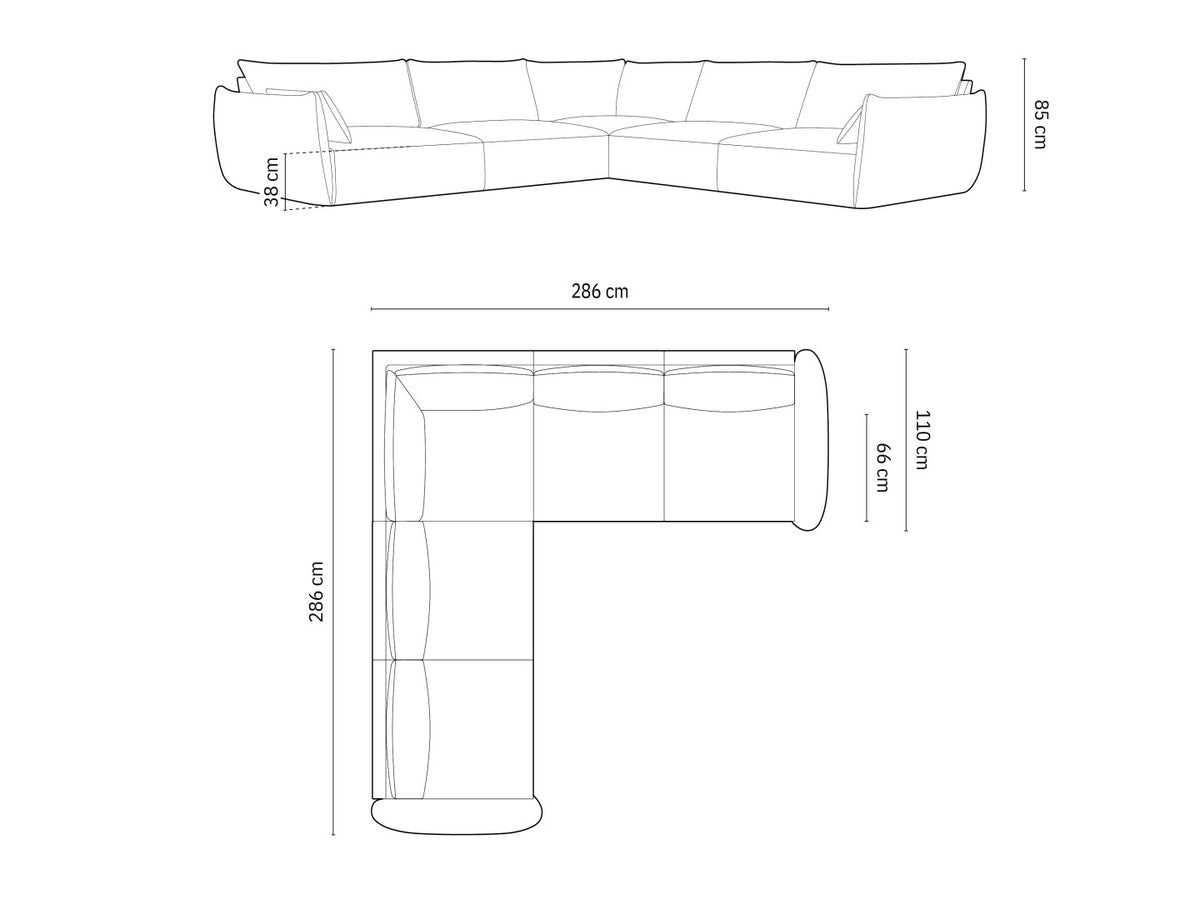 Corner sofa 672001