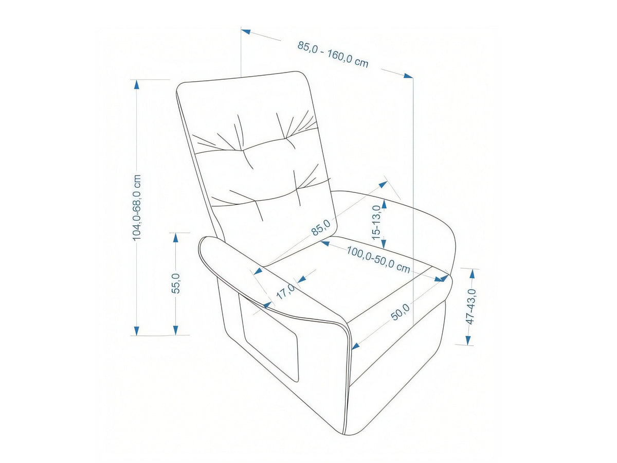 Armchair recliner 674832