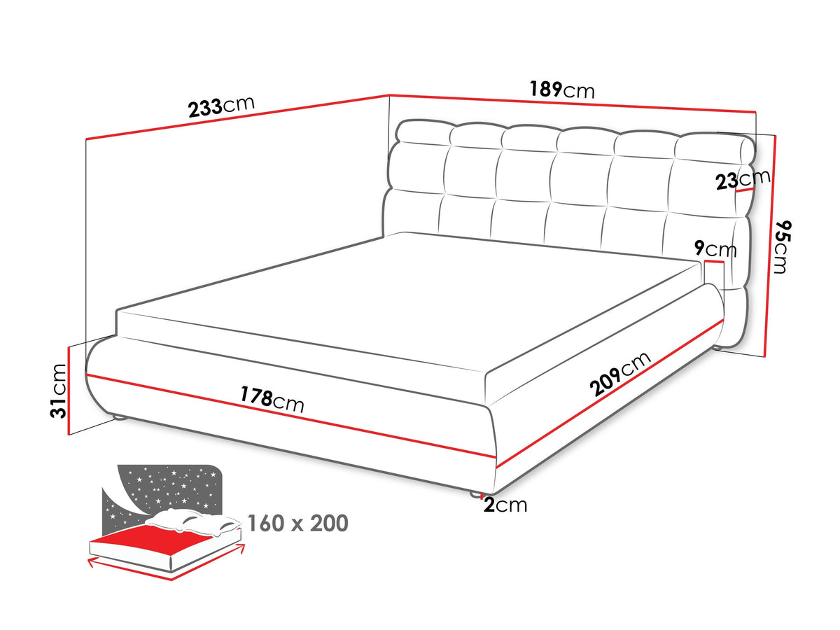 Bed 678851