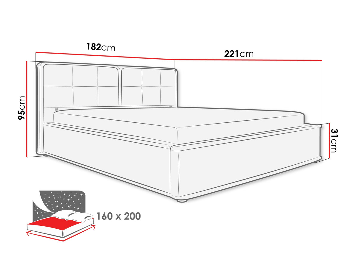Bed 678852