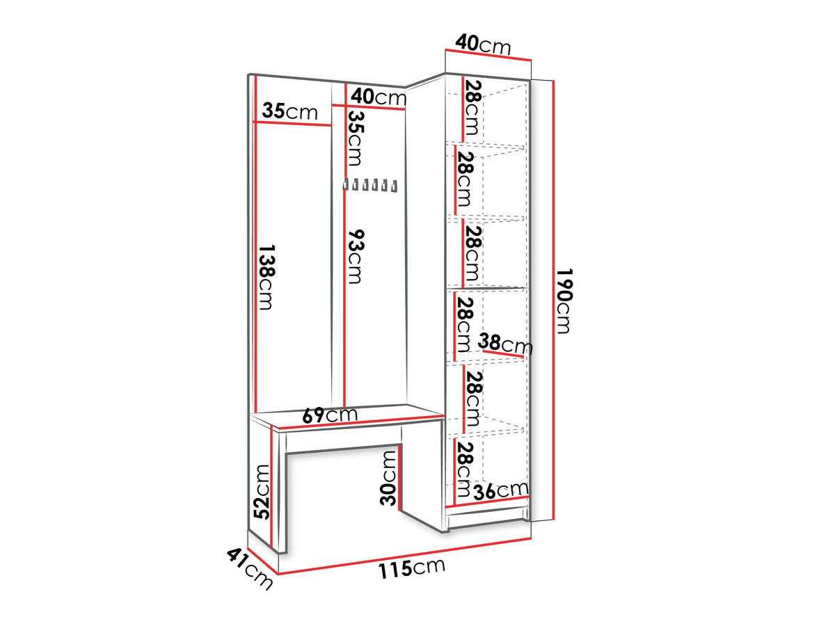 Hallway set 679207