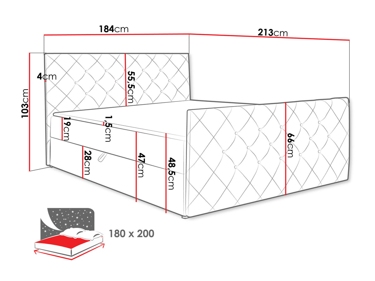 Continental bed 406597 5048474