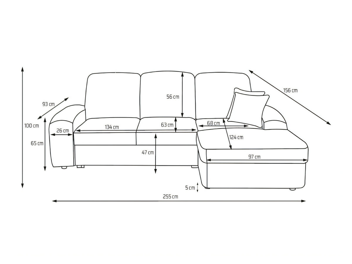 Corner sofa 680402