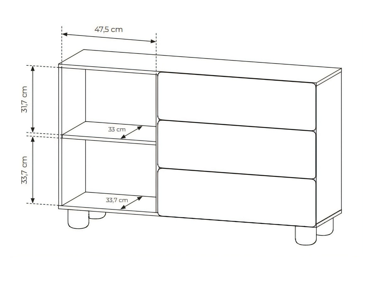 Chest of drawers 680920