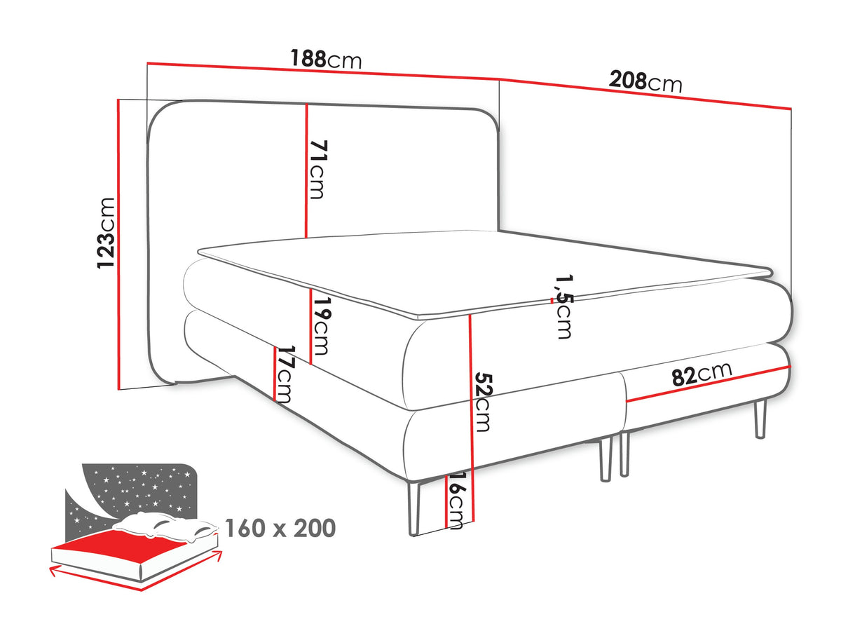 Continental bed 678892 5064653