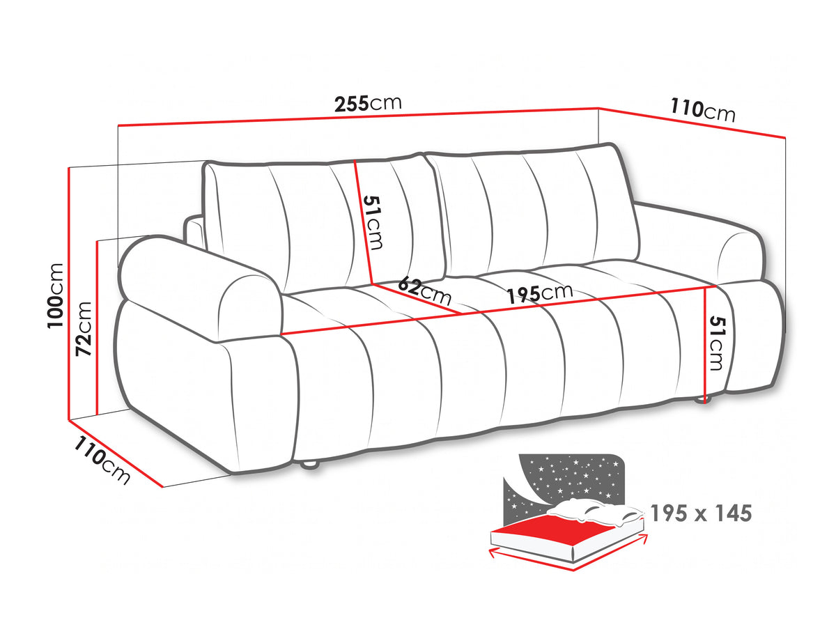 Sofa bed 681255