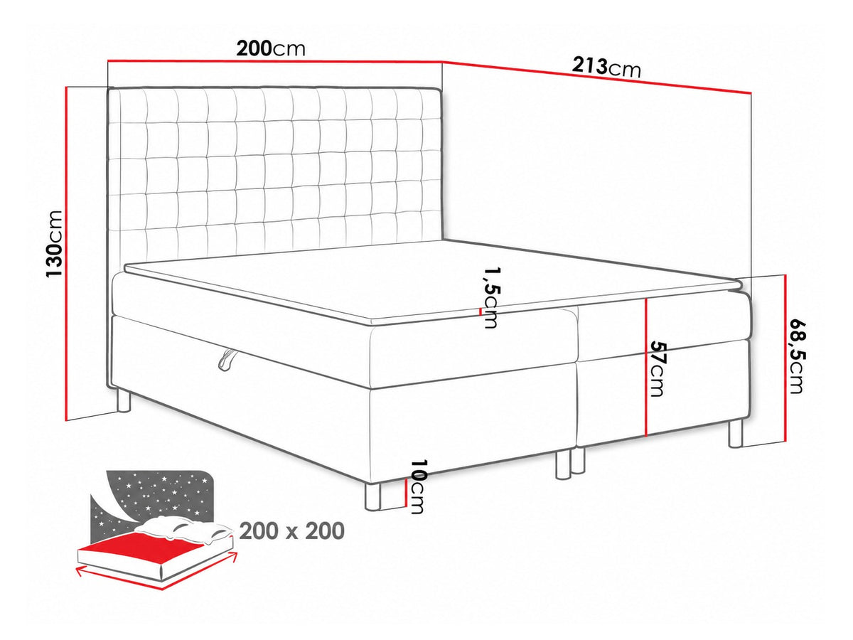 Continental bed 70571 5074277
