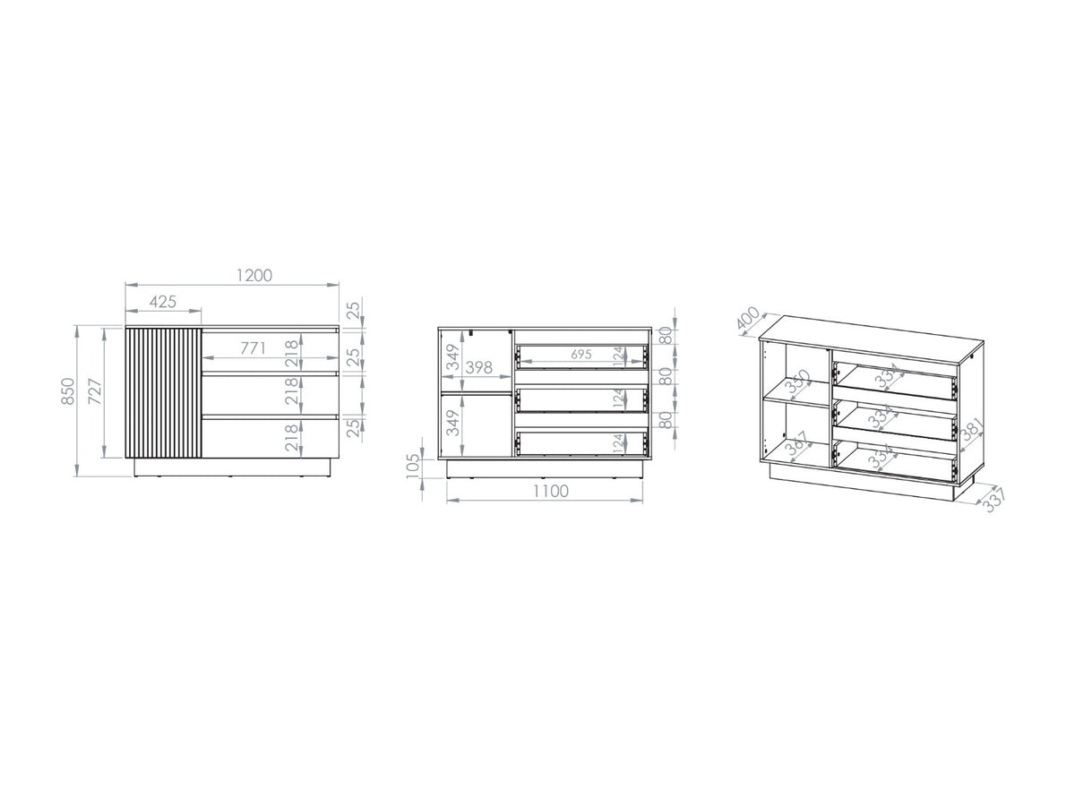 Chest of drawers 682501