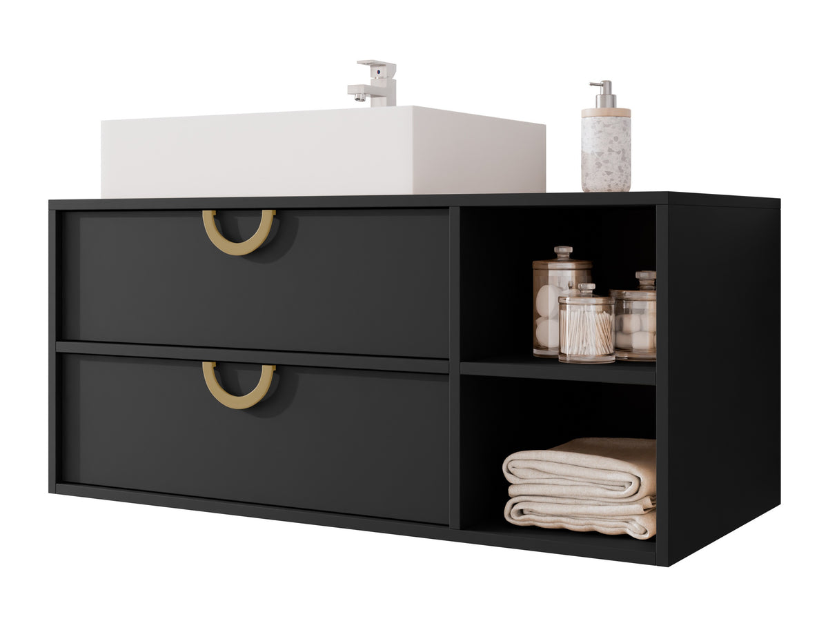 Wall-mounted bathroom cabinet for washbasin 615723
