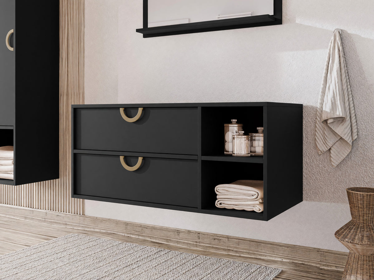 Wall-mounted bathroom cabinet for washbasin 615723 5084322
