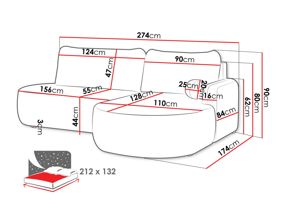 Corner sofa 683704
