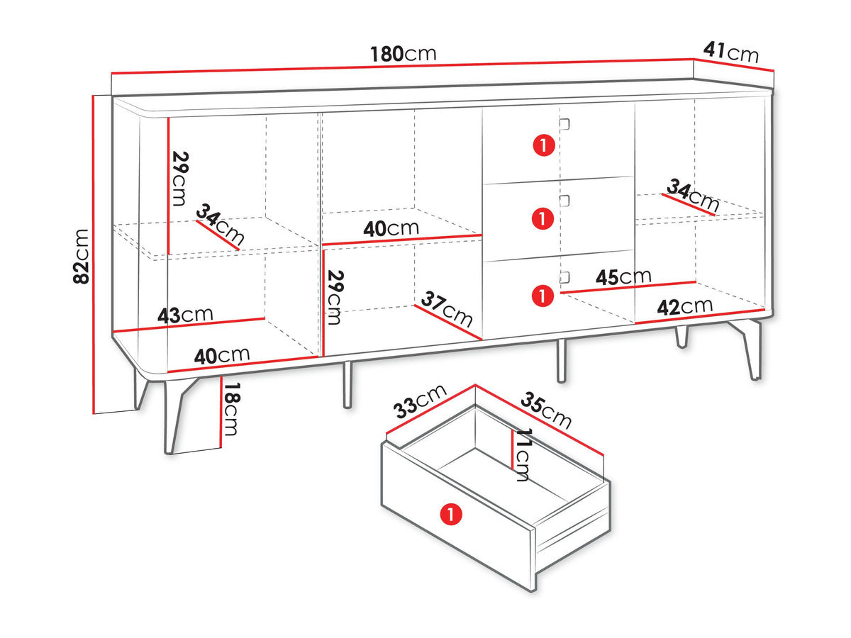 Chest of drawers 685373
