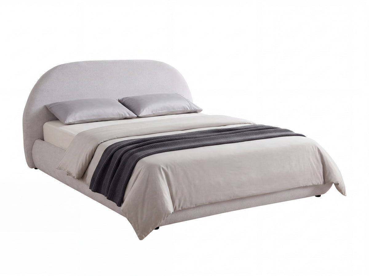 Bed Vemira 160 x 200 cm with storage, cream 5138752