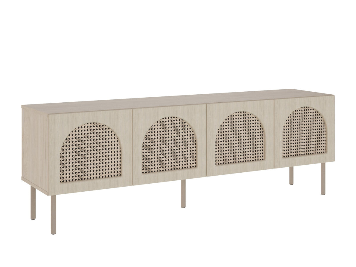 TV stand Bodela 160 cm, light brown 5139031
