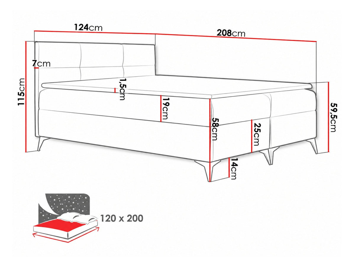 Continental bed 210906 5166211