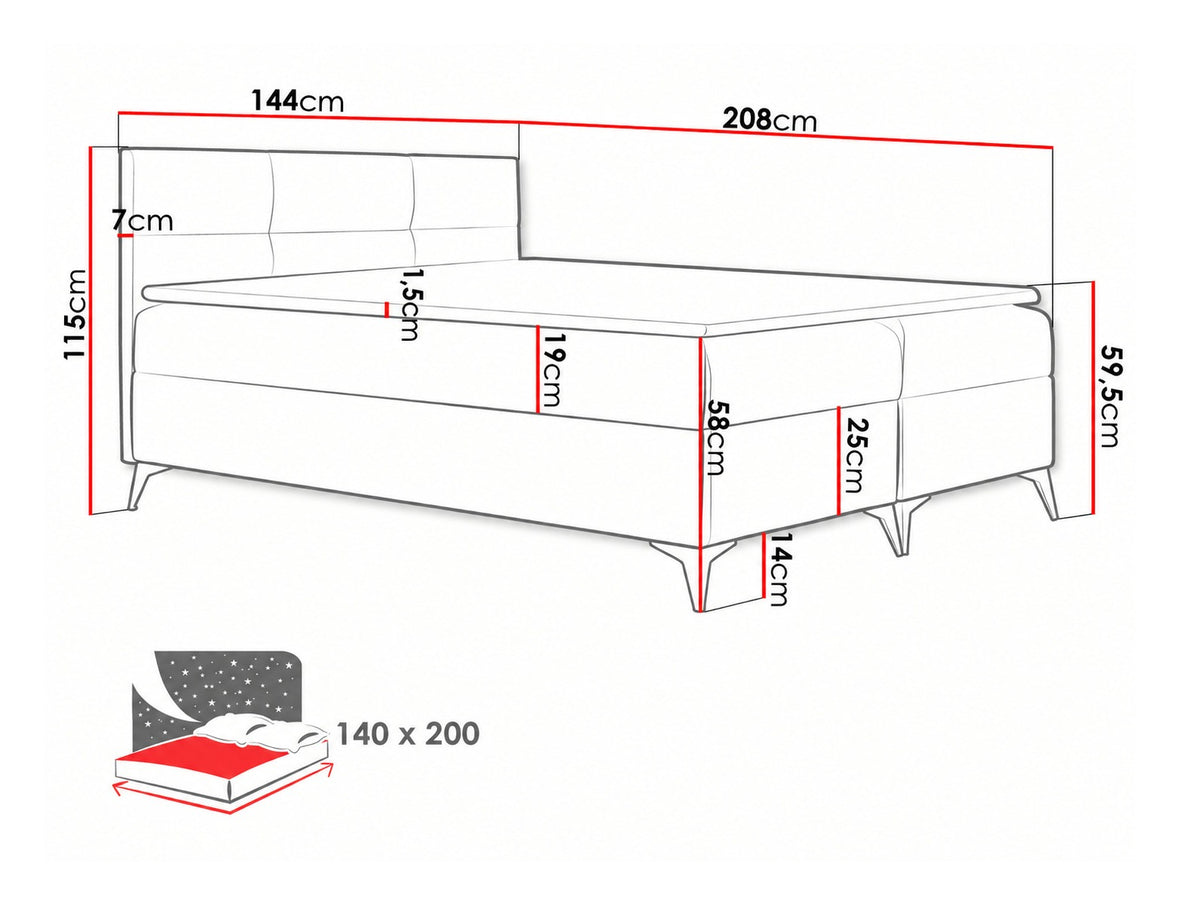 Continental bed 210906 5166227