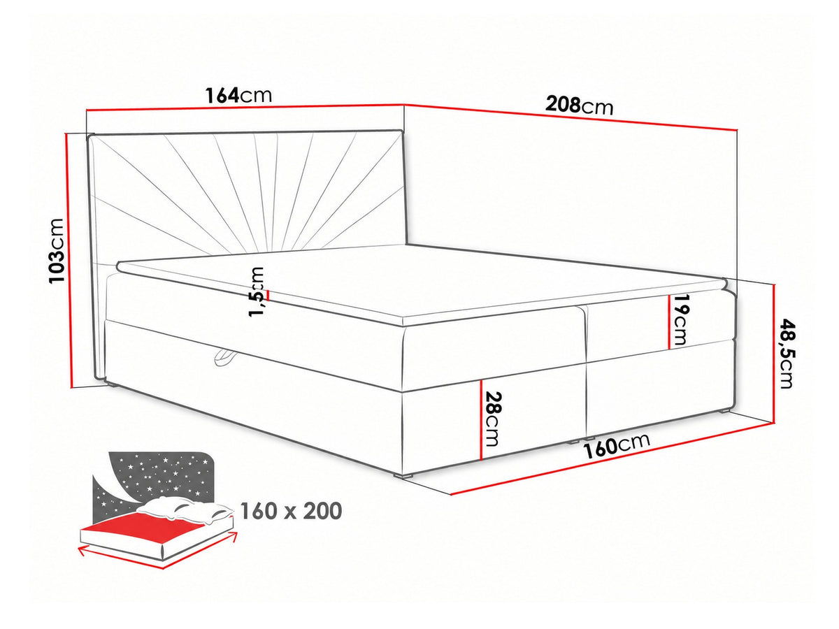 Continental bed 263372 5166546