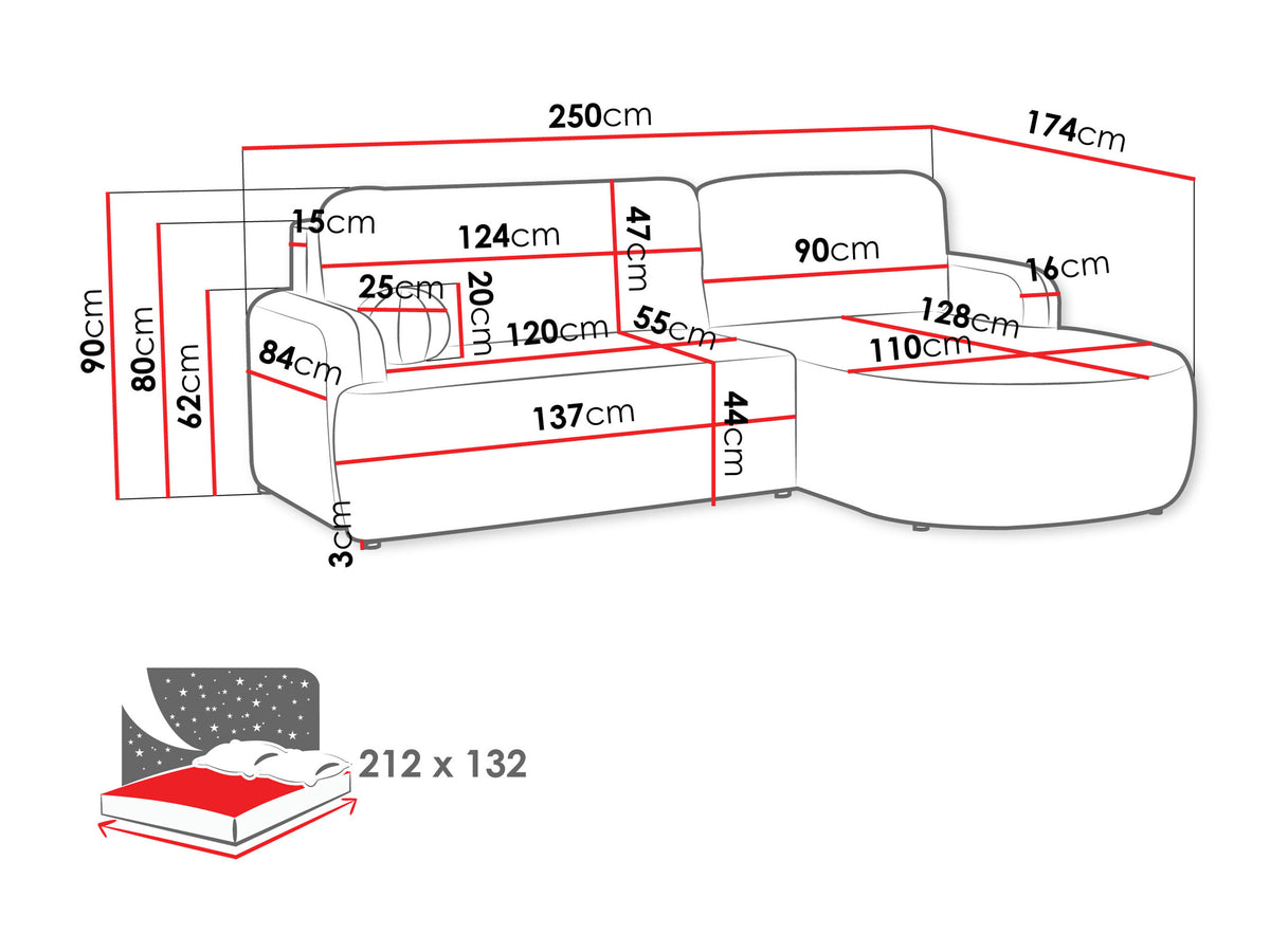 Corner sofa 641080
