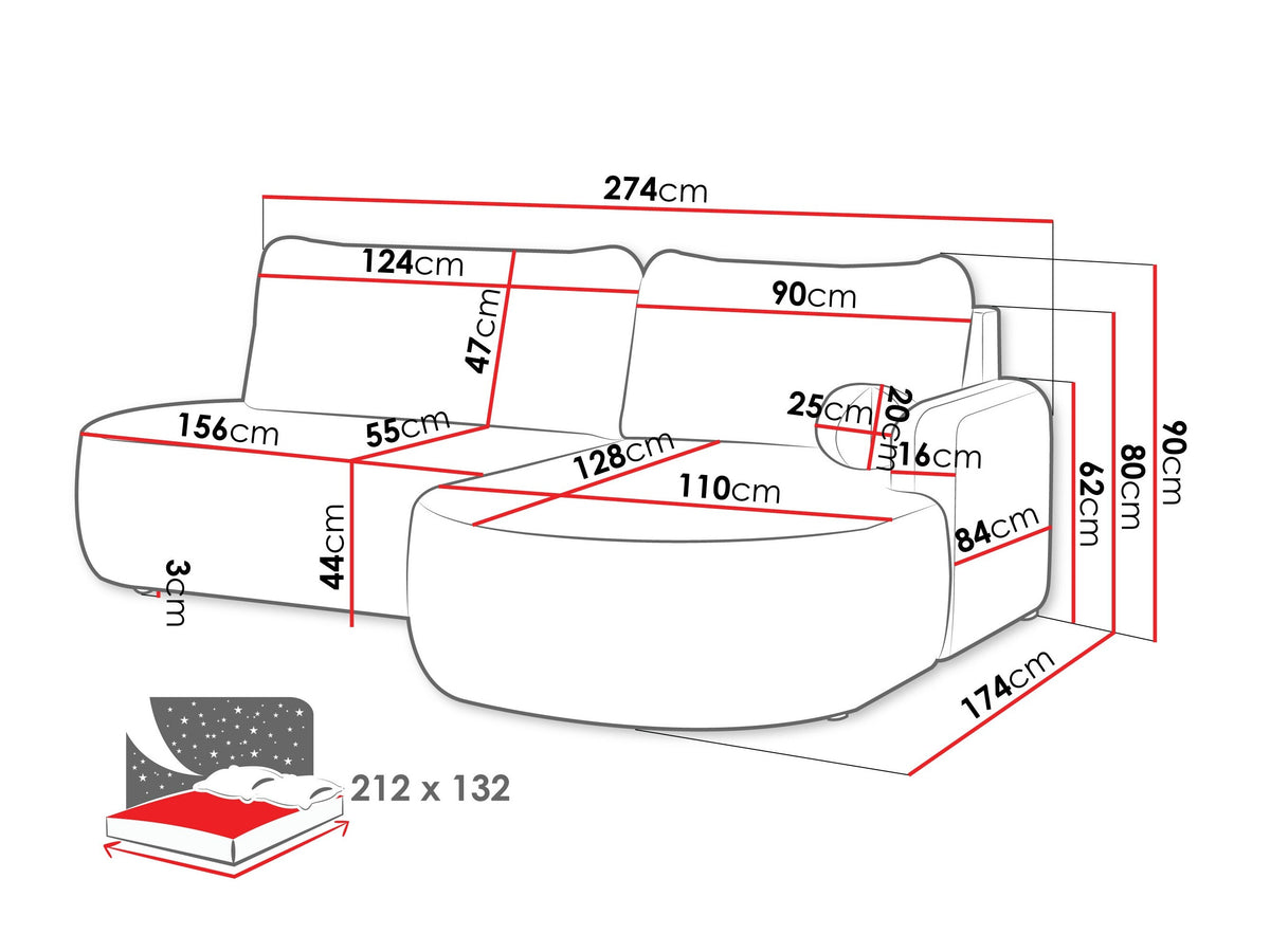 Corner sofa 683704