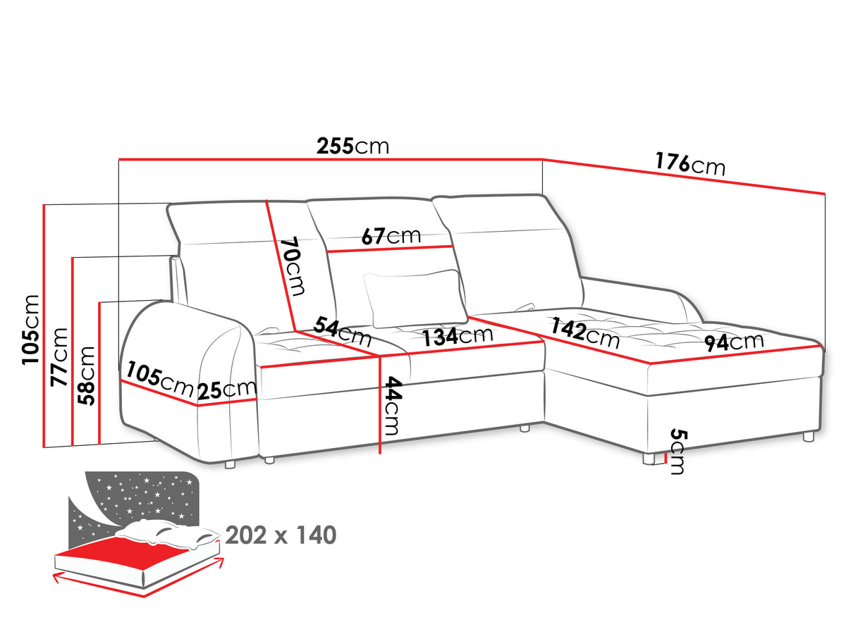 Corner sofa 690225