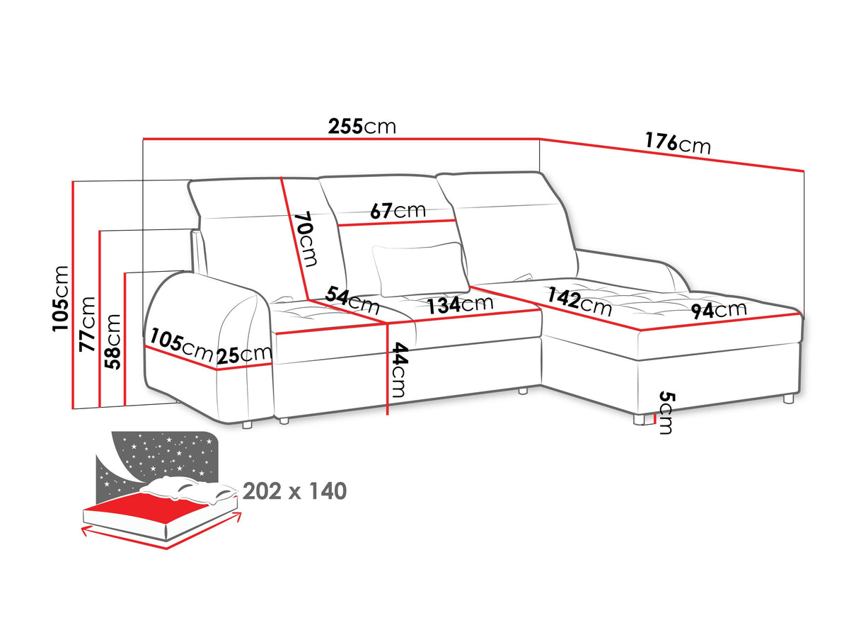 Corner sofa 690225