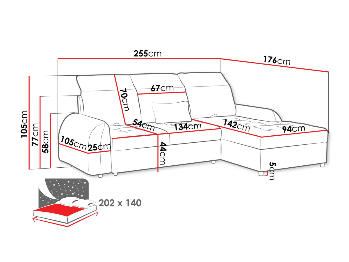 Corner sofa 690225