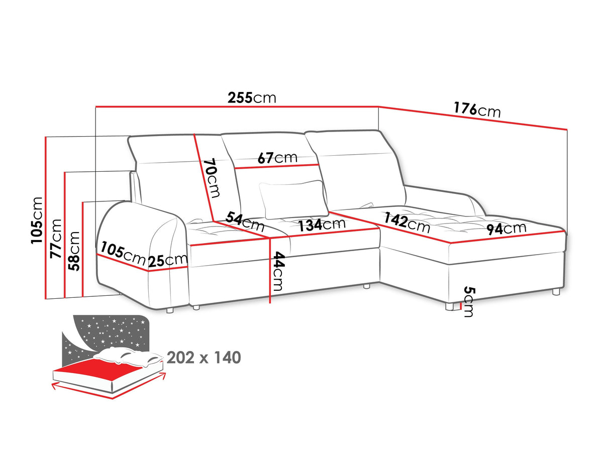 Corner sofa 690225
