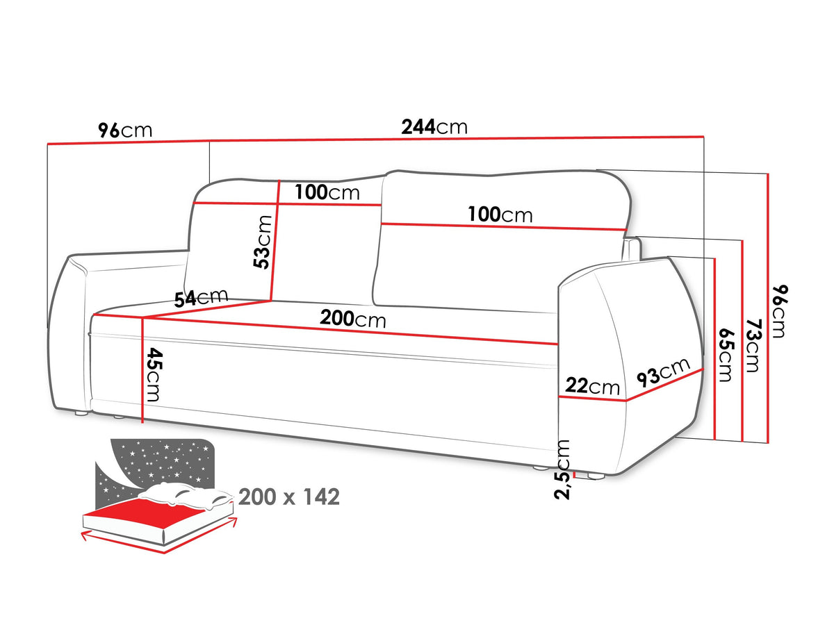 Sofa bed 690302