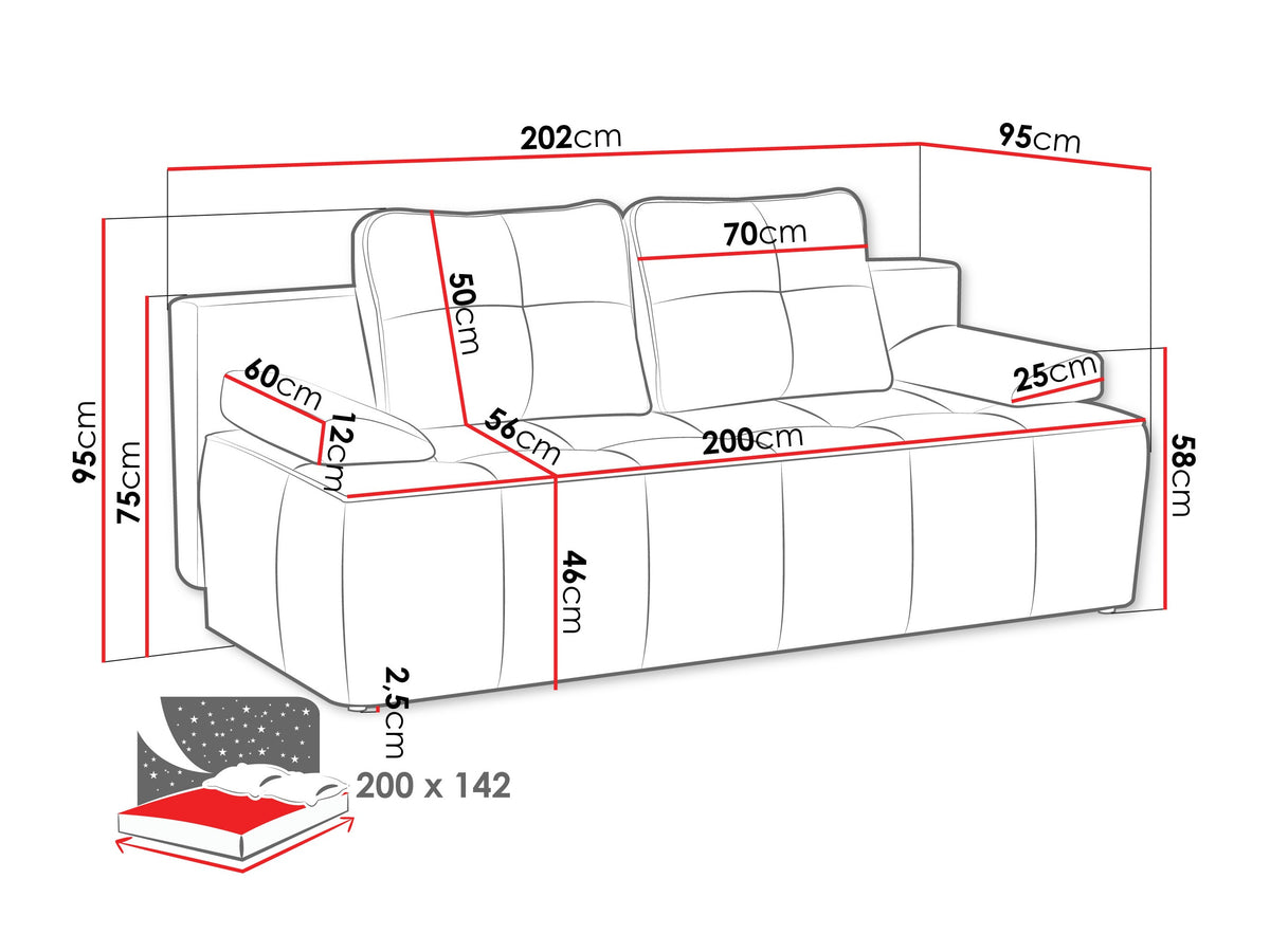 Sofa bed 690322