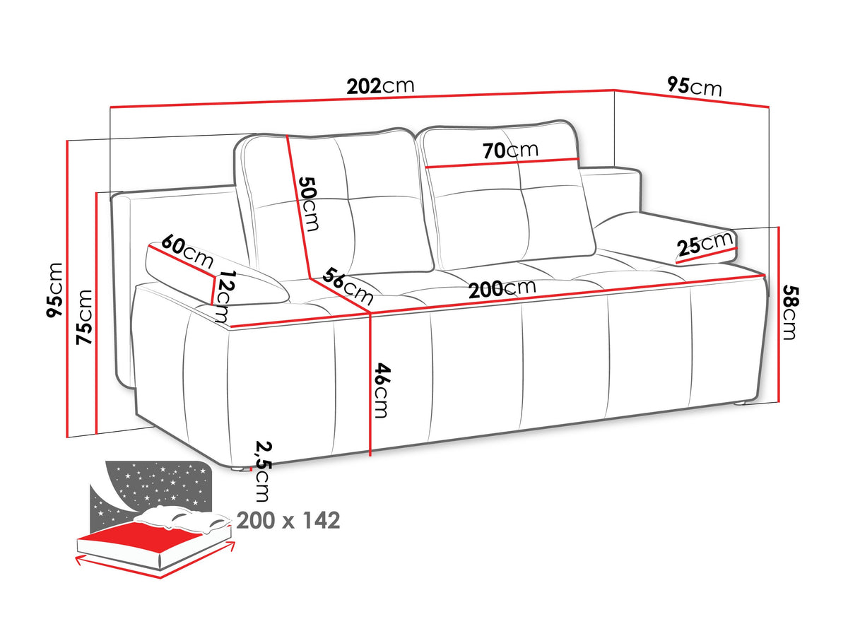 Sofa bed 690322