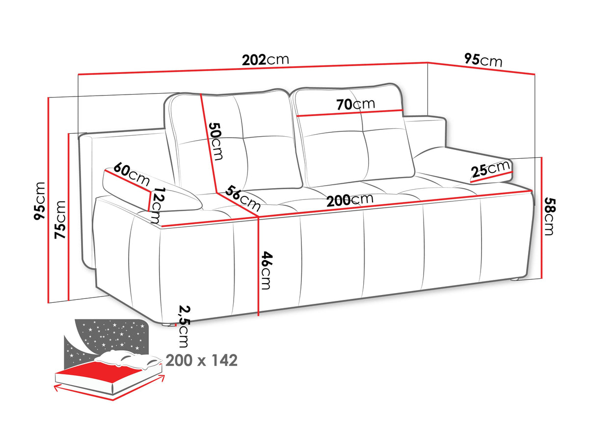 Sofa bed 690322