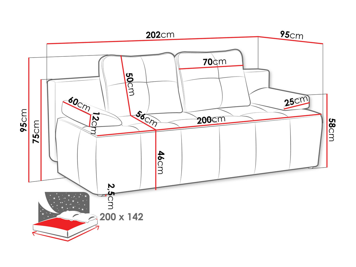 Sofa bed 690322