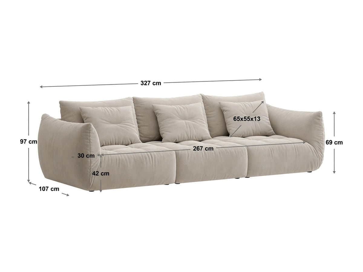 Modular sofa 587105
