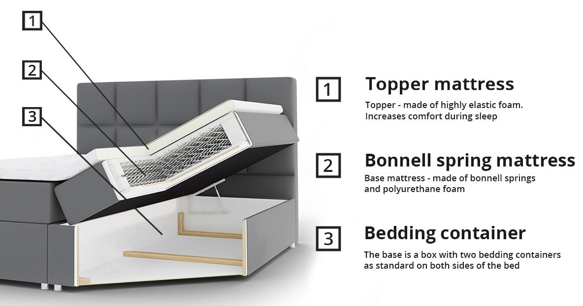 Continental bed 180649