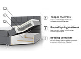 Continental bed 436149