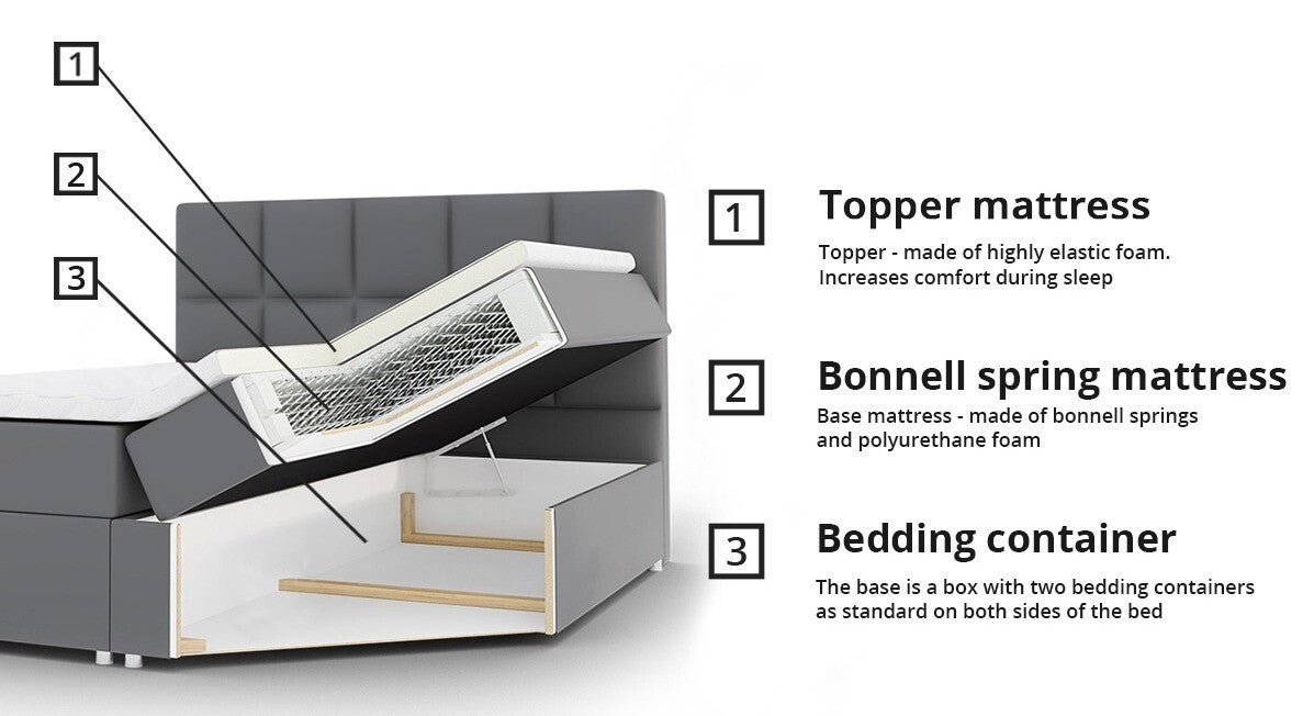 Continental bed 180649