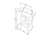 Bar stool 66769