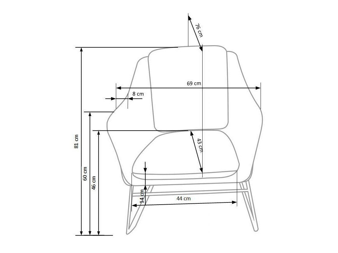 Armchair 66654