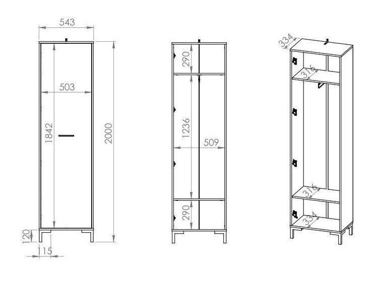 Hallway set 308998