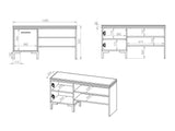 Shoe cabinet 308882