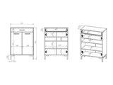 Shoe shelf 308807