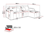 Corner sofa 338580