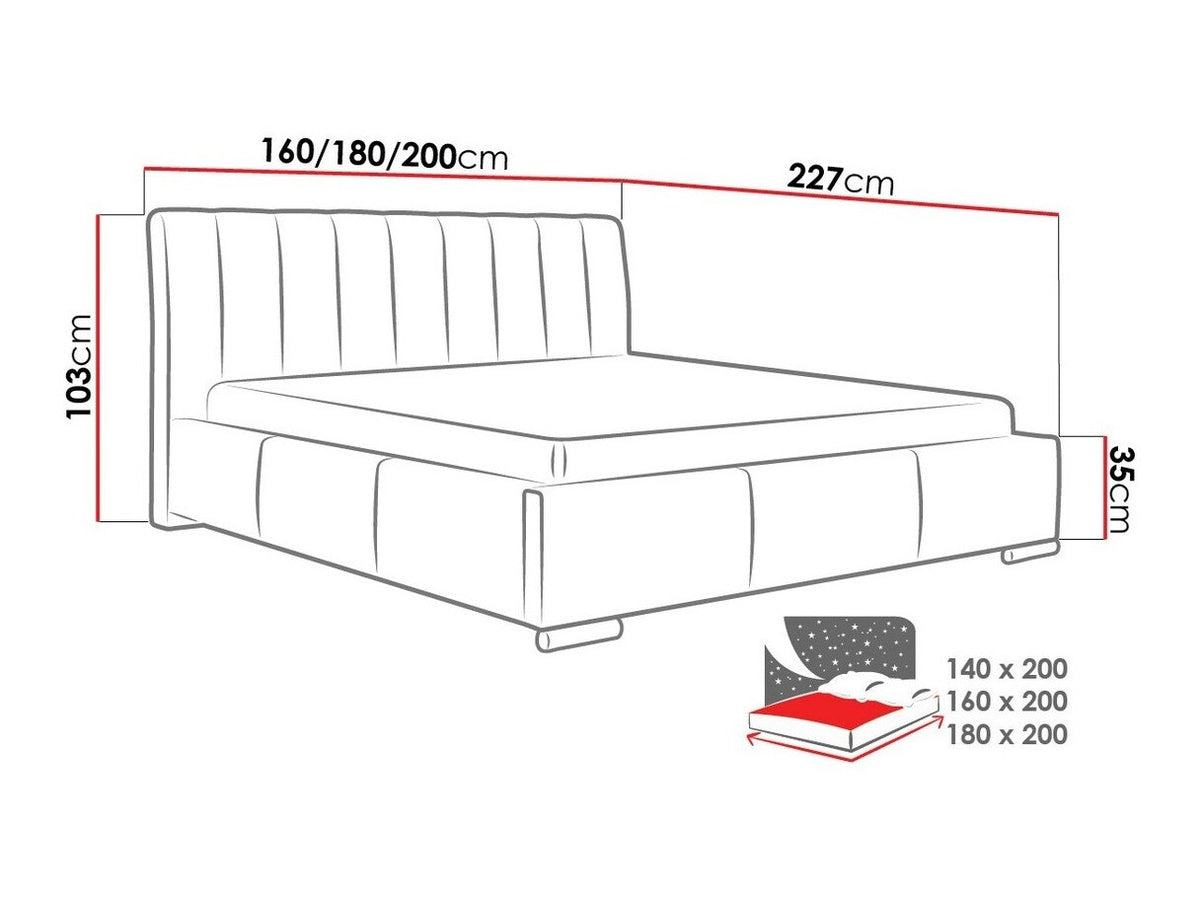 Bed 66351