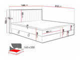 Continental bed 370126