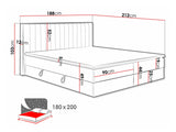 Continental bed 370126