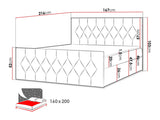 Continental bed 439169