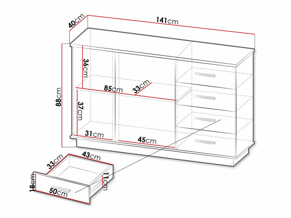Chest of drawers 447280