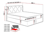 Continental bed 314219